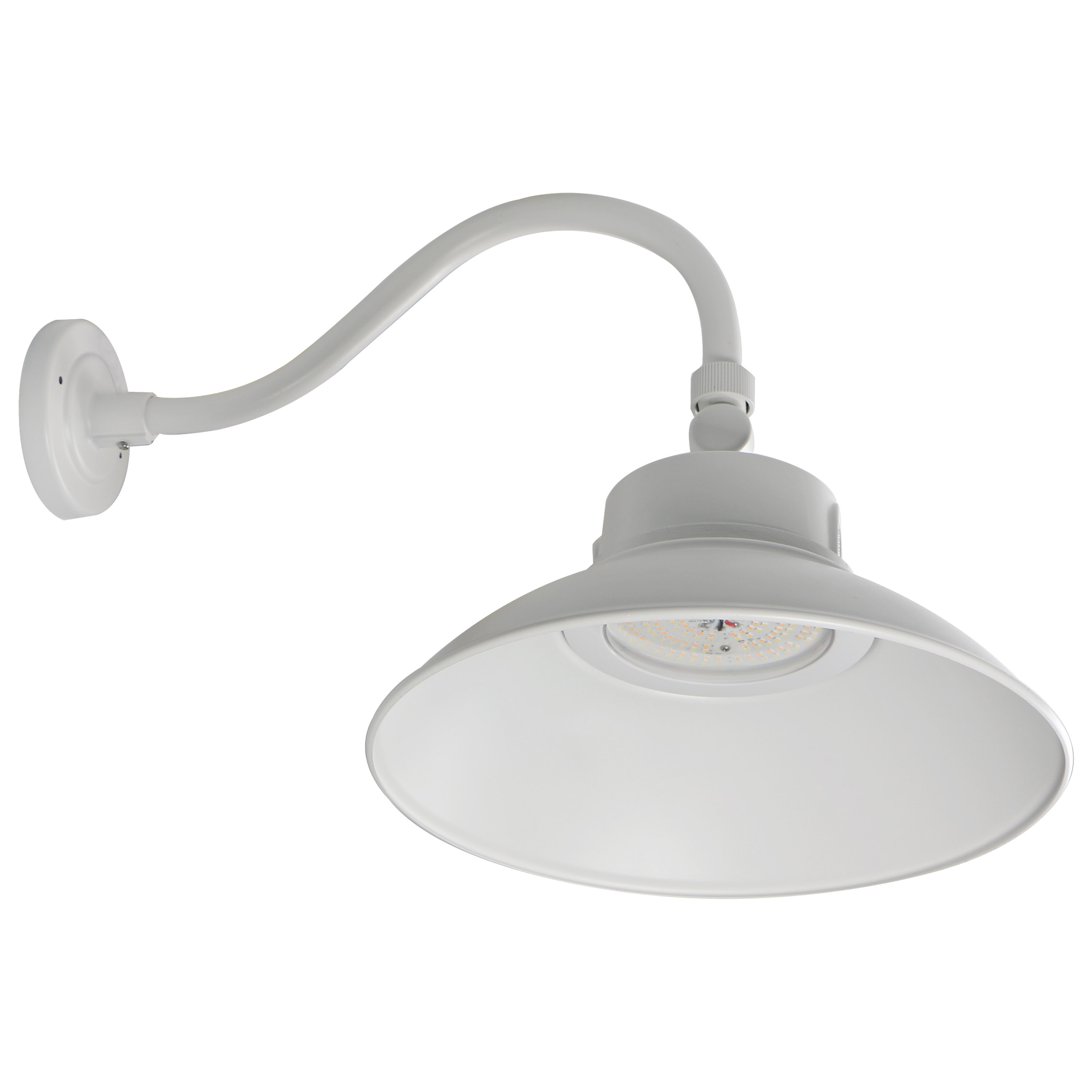 SATCO 65-660 - LED GOOSENECK WHITE FINISH