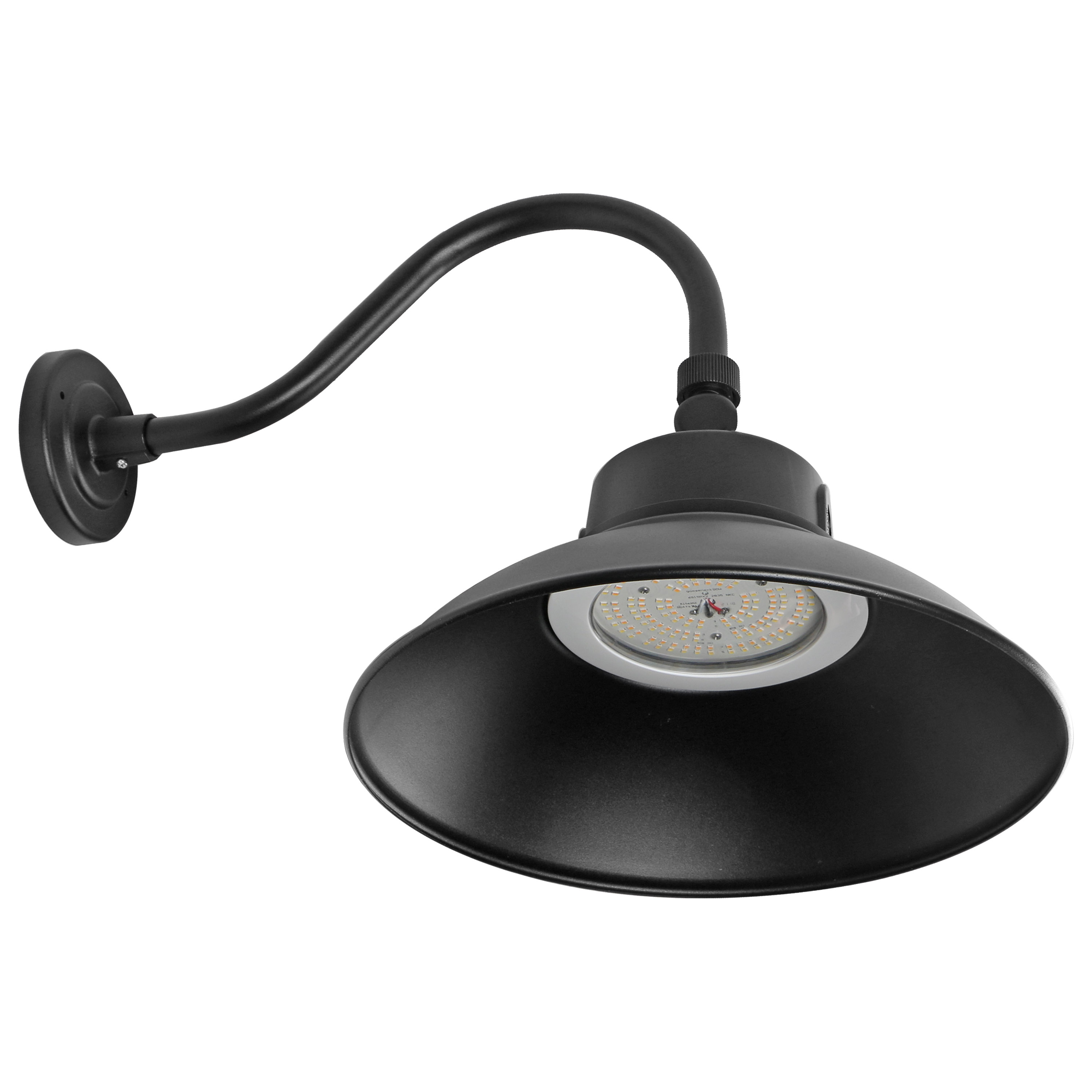 SATCO 65-661 - LED GOOSENECK BLACK FINISH